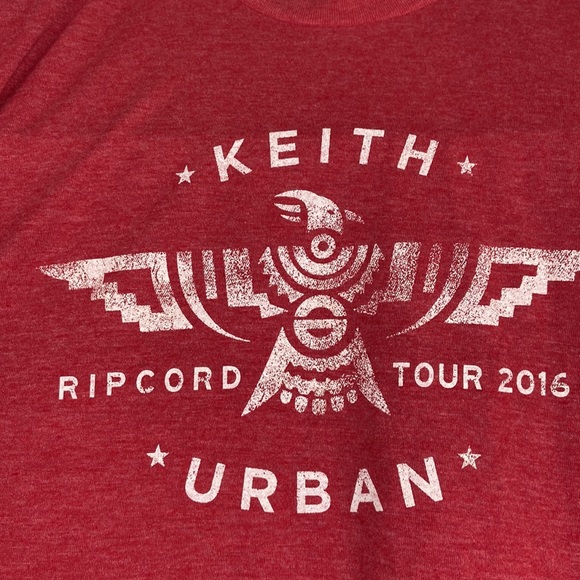 Tultex Keith Urban Ripcord Tour 2016 fan t-shirt Womens M - Picture 2 of 7